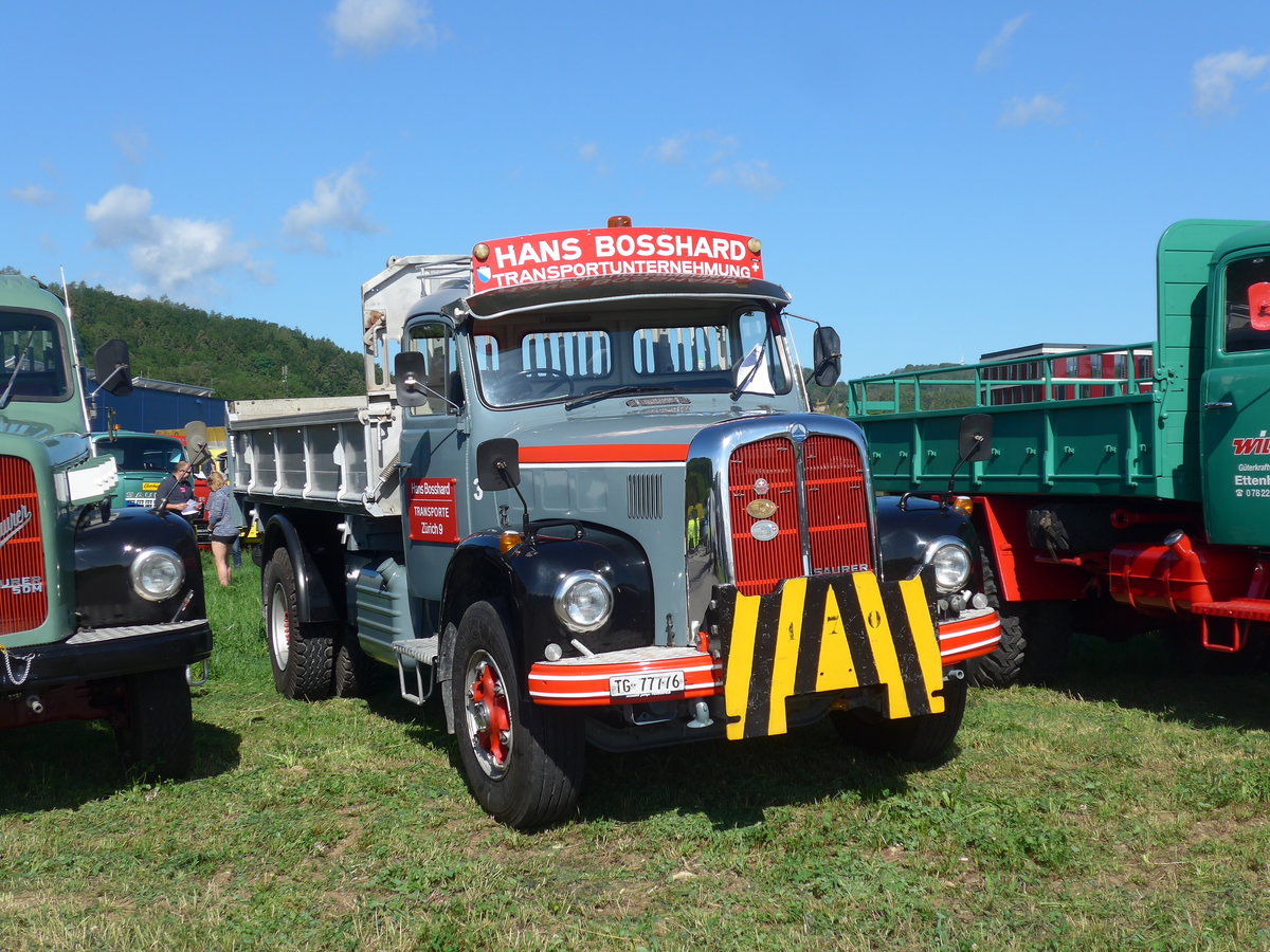 (205'796) - Bosshard, Zrich - Nr. 3/TG 77'776 - Saurer am 8. Juni 2019 in Thayngen, Saurertreffen