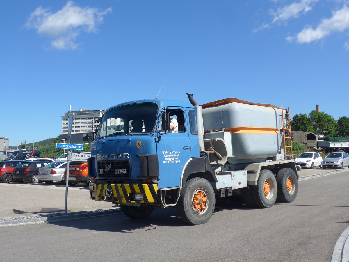 (205'828) - Egli, Thayngen - SH 49'740 - Saurer am 8. juni 2019 in Thayngen, Saurertreffen