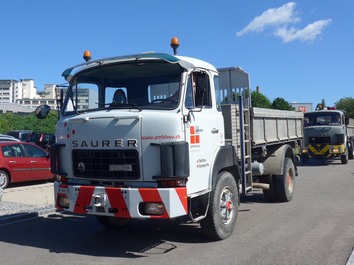 (205'846) - Zehnder, Schaffhausen - SH 6561 - Saurer am 8. Juni 2019 in Thayngen, Saurertreffen