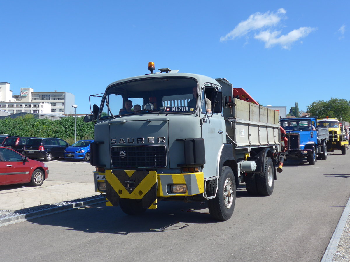 (205'847) - Saurer - SH 26'782 - am 8. Juni 2019 in Thayngen, Saurertreffen