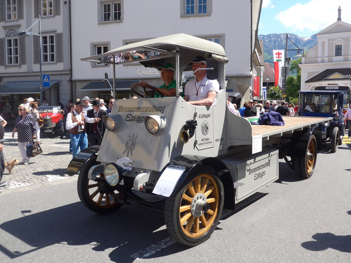 (205'957) - Brunnenverwaltung, Eptingen - BL 5192 - Tribelhorn am 8. Juni 2019 in Sarnen, OiO