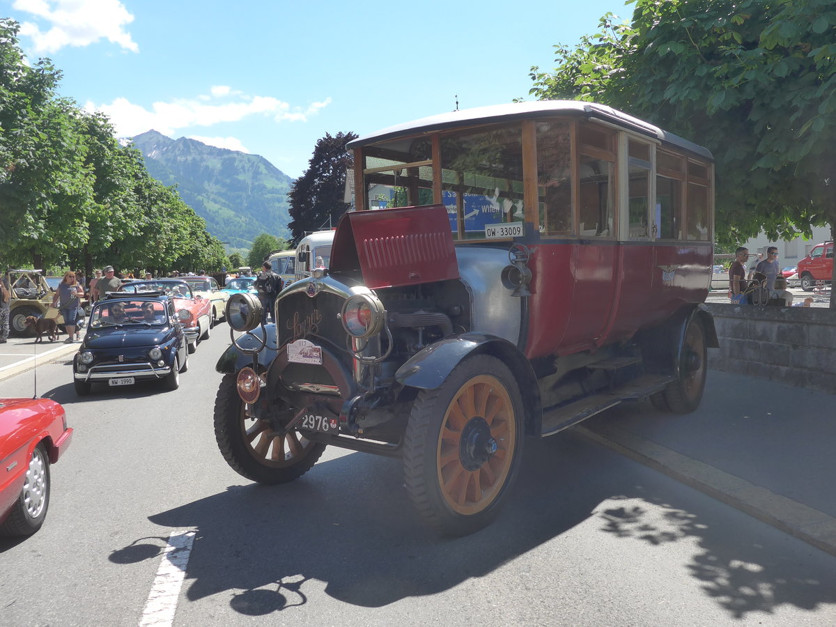 (205'970) - Dillier, Sarnen - OW 33'009 - Saurer/Saurer am 8. Juni 2019 in Sarnen, OiO