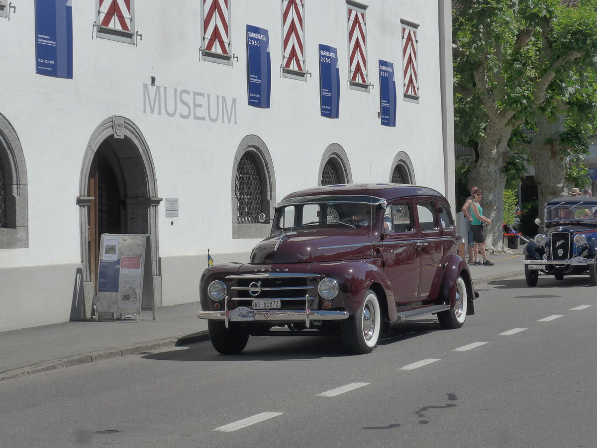 (205'986) - Volvo - AG 65'872 - am 8. Juni 2019 in Sarnen, OiO
