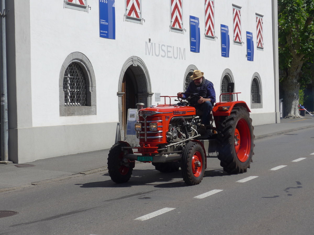 (206'018) - Hrlimann - LU 5934 - am 8. Juni 2019 in Sarnen, OiO