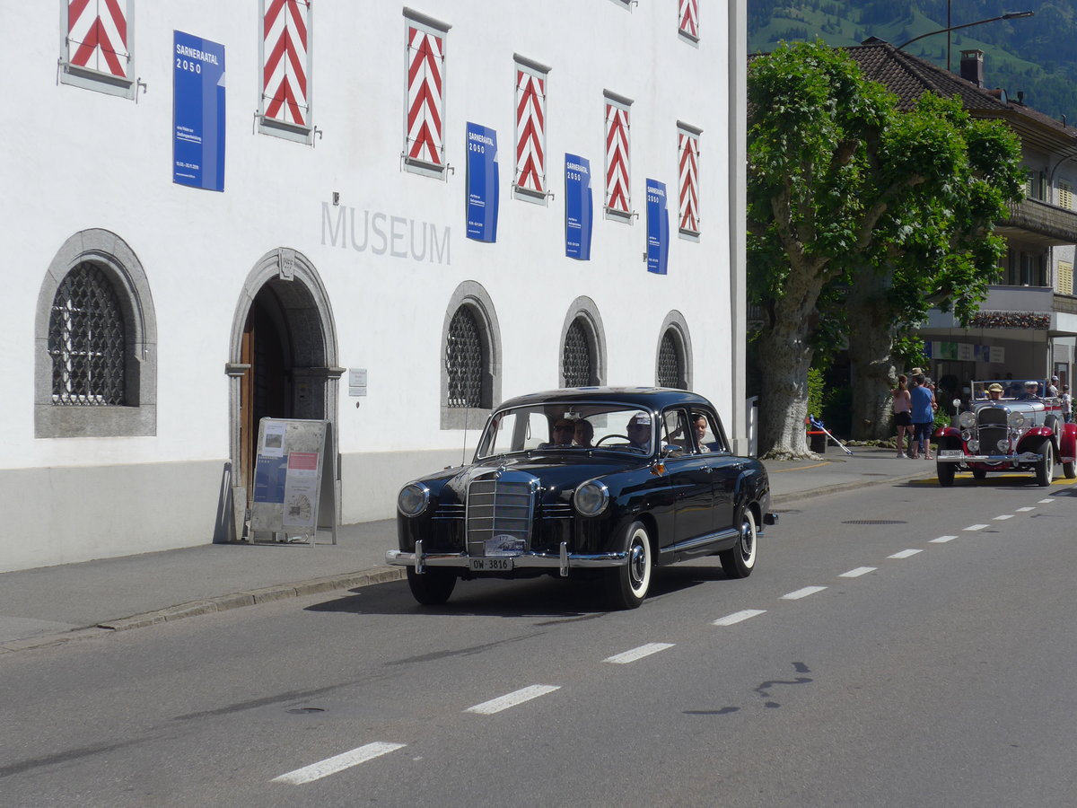 (206'022) - Mercedes - OW 3816 - am 8. Juni 2019 in Sarnen, OiO