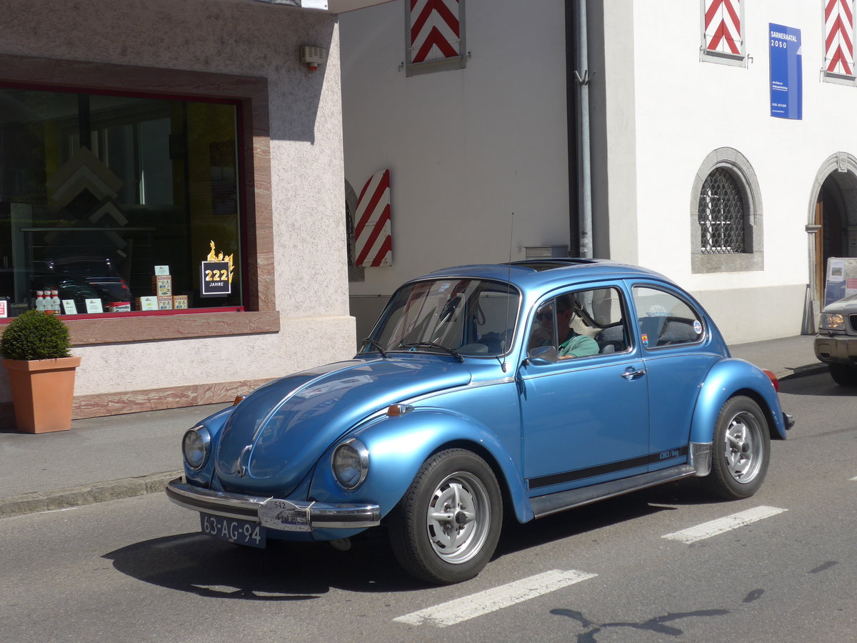 (206'096) - VW-Kfer - 63-AG-94 - am 8. Juni 2019 in Sarnen, OiO