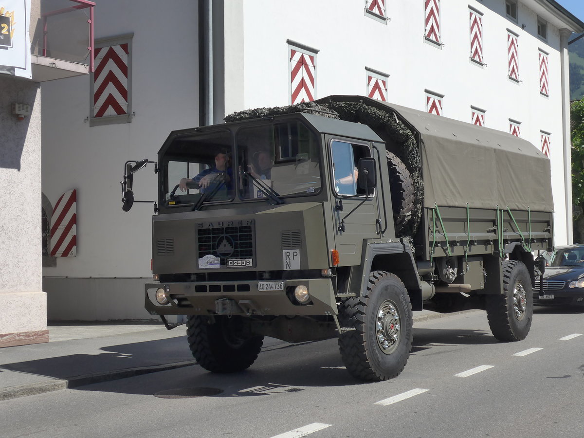 (206'097) - Saurer - AG 244'736 - am 8. Juni 2019 in Sarnen, OiO