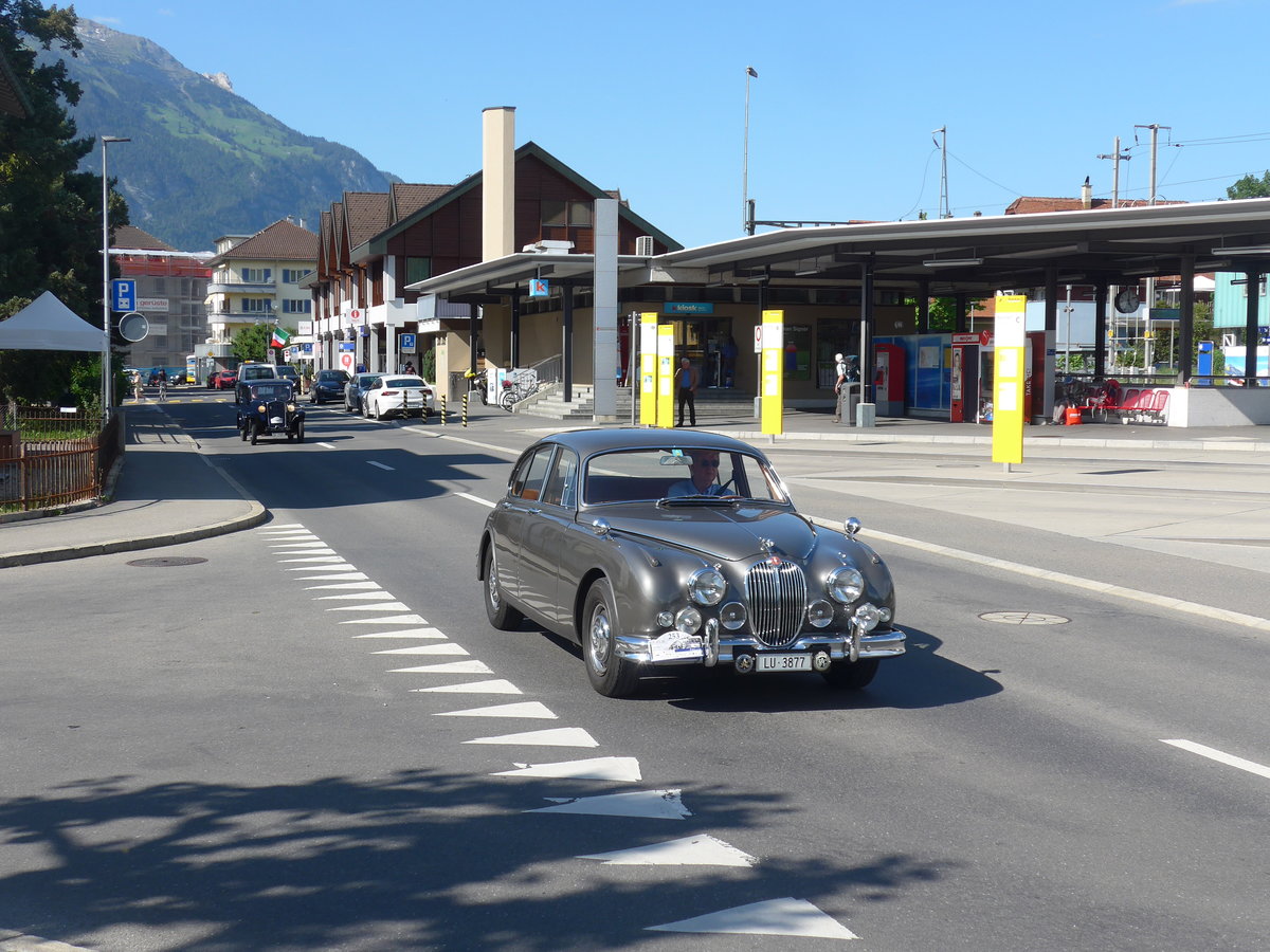 (206'151) - Jaguar - LU 3877 - am 8. Juni 2019 in Sarnen, OiO
