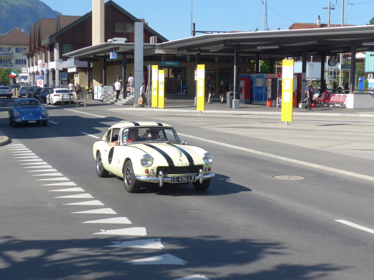 (206'180) - Triumph - EE 496 LK - am 8. Juni 2019 in Sarnen, OiO