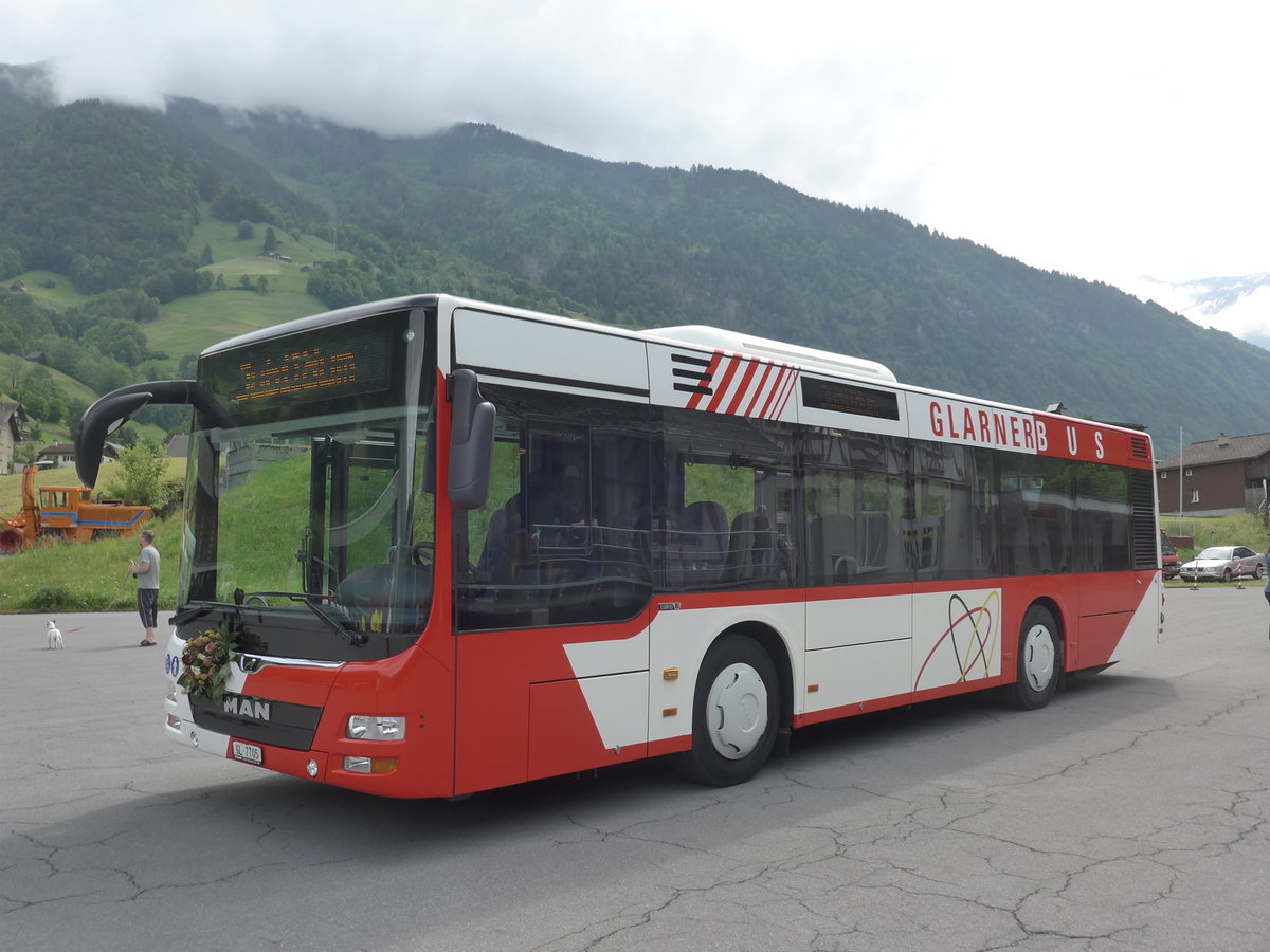 (206'342) - AS Engi - Nr. 5/GL 7705 - MAN am 15. Juni 2019 in Engi, Garage