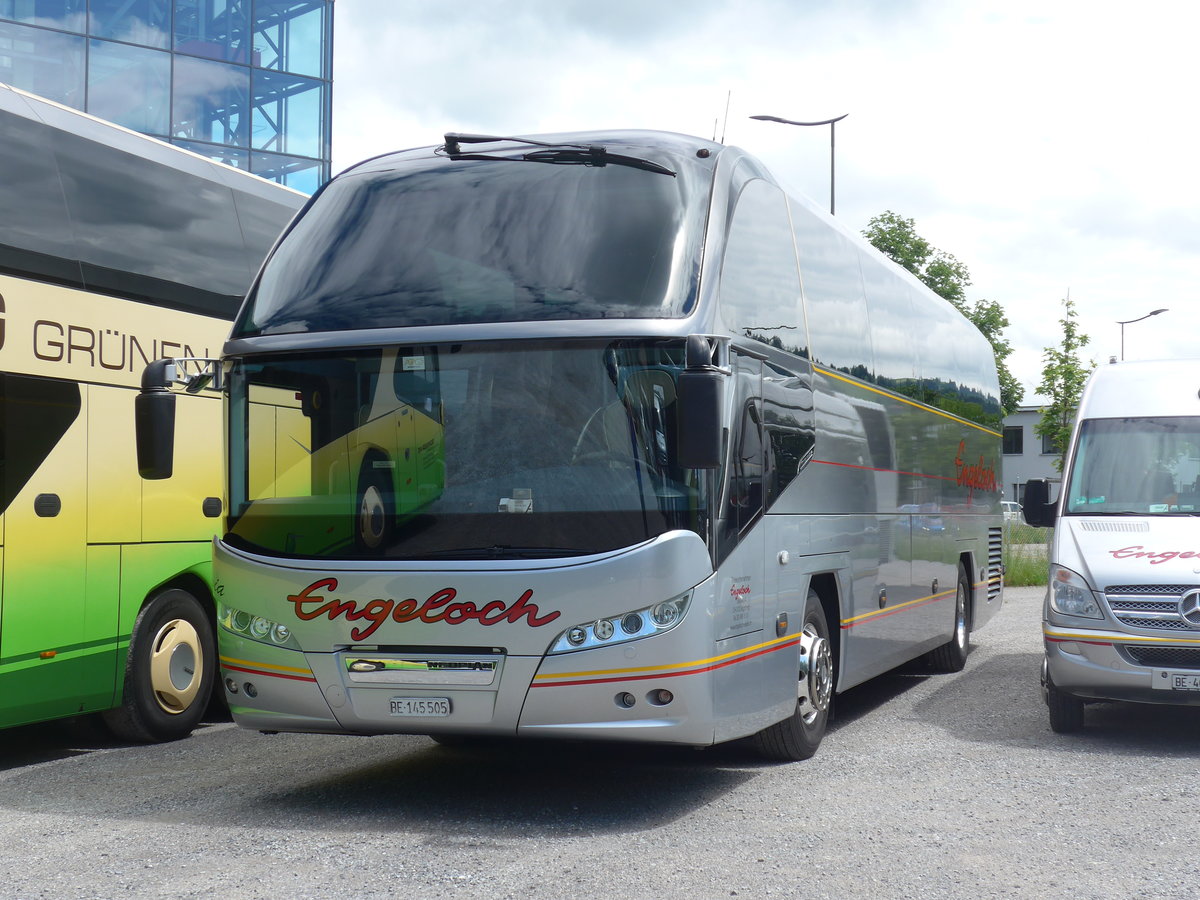 (206'429) - Engeloch, Riggisberg - BE 145'505 - Neoplan am 16. Juni 2019 in Thun, Kleine Allmend