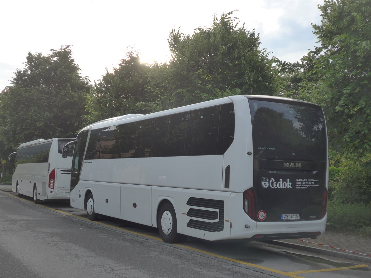 (206'457) - Aus Tschechien: Cedok, Praha - 4SP 4105 - MAN am 22. Juni 2019 in Thun, Hotel Seepark