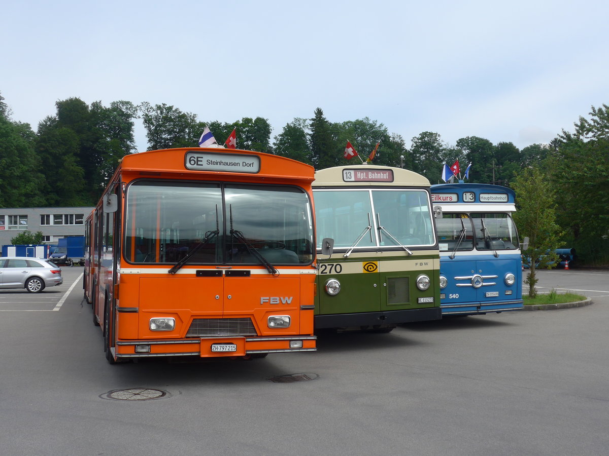 (206'618) - ZVB Zug (RWB) - Nr. 35/ZH 797'215 - FBW/Hess am 22. Juni 2019 in Emmenbrcke, Debrunner Acifer