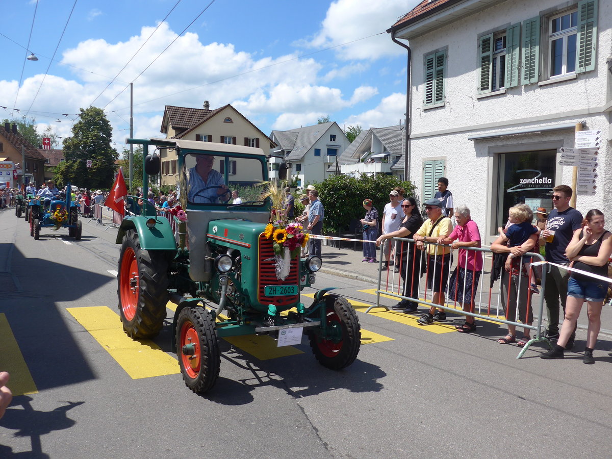 (206'699) - Bhrer - ZH 2603 - am 23. Juni 2019 am Jodlerfest-Umzug in Winterthur