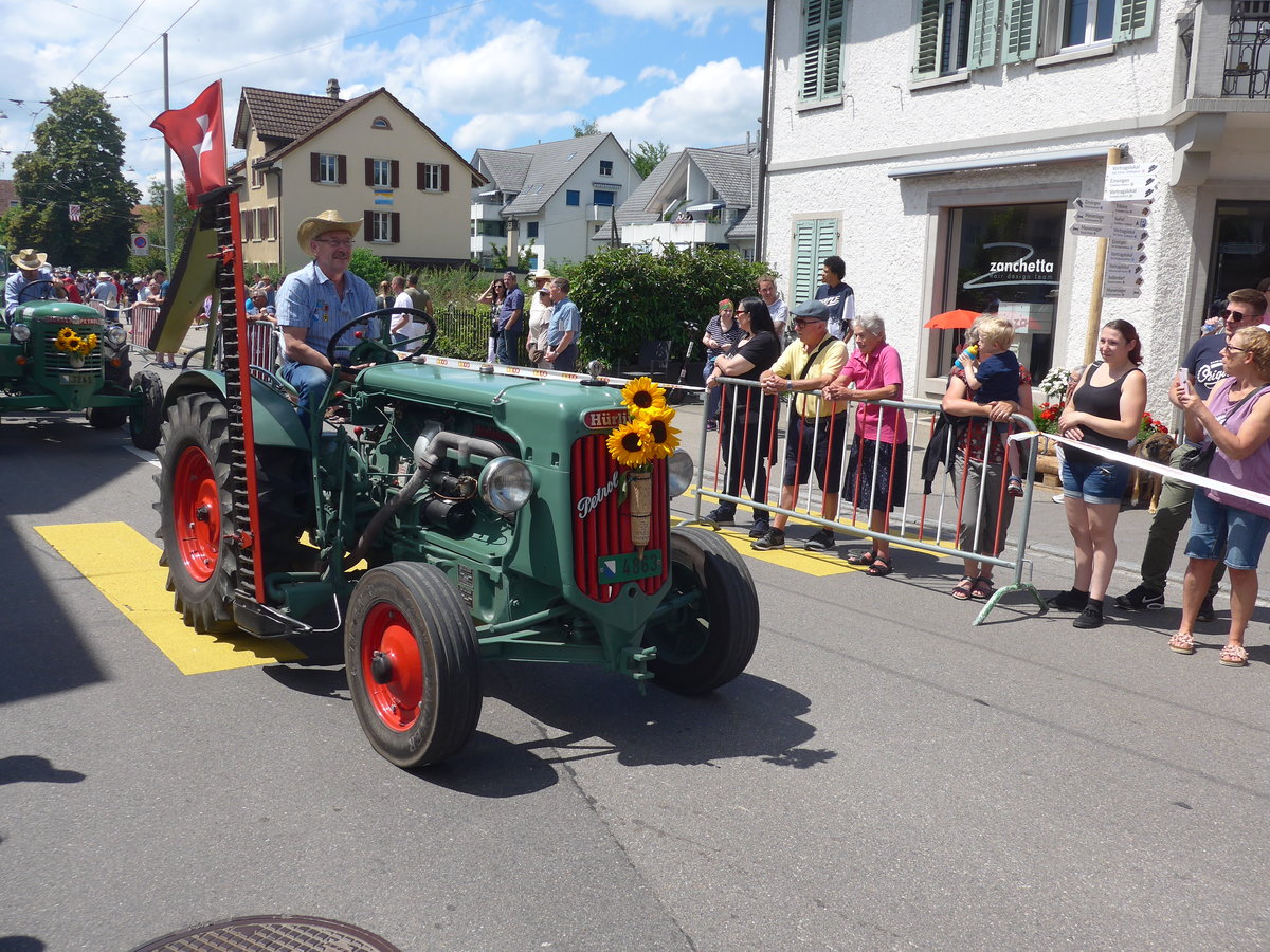 (206'706) - Hrlimann - ZH 4863 - am 23. Juni 2019 am Jodlerfest-Umzug in Winterthur