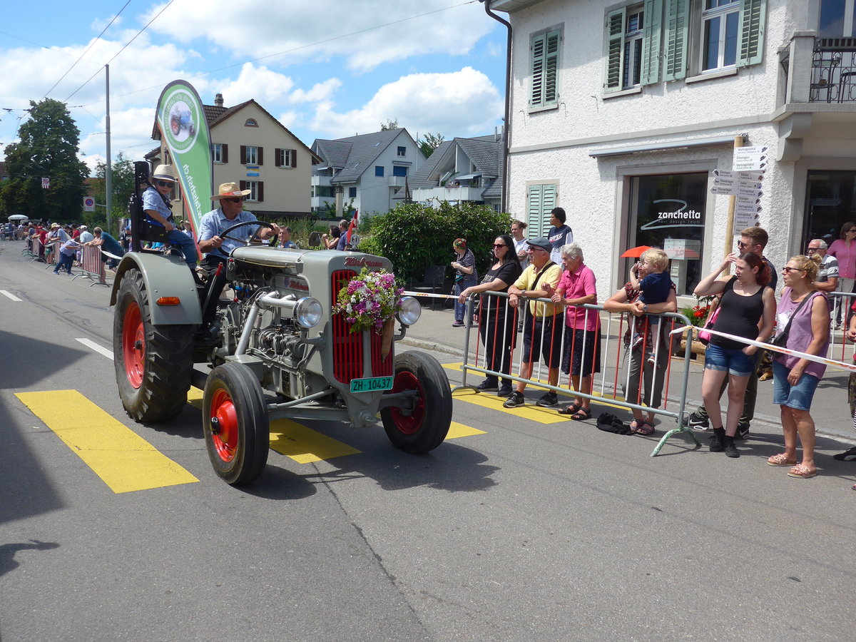 (206'725) - Hrlimann - ZH 10'437 - am 23. Juni 2019 am Jodlerfest-Umzug in Winterthur