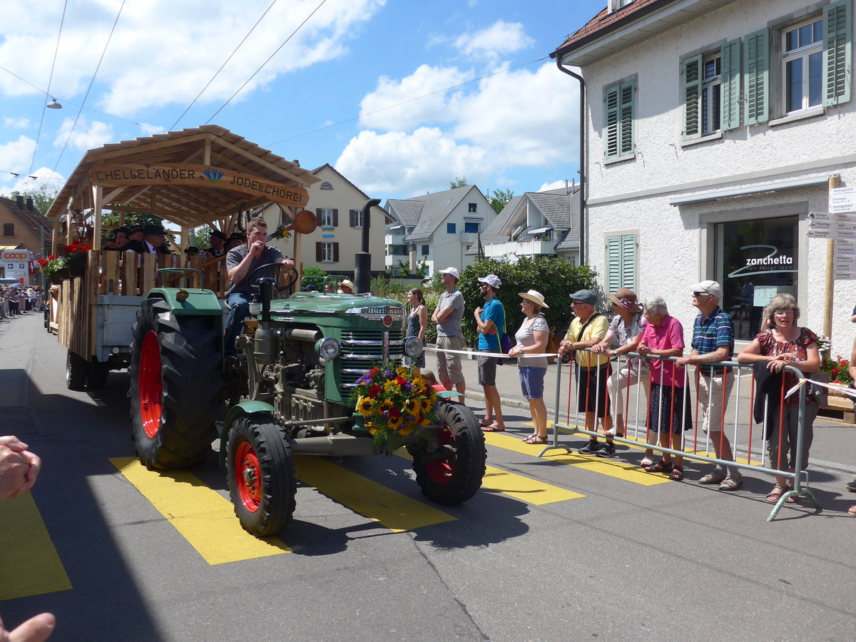 (206'732) - Hrlimann - ZH 7732 - am 23. Juni 2019 am Jodlerfest-Umzug in Winterthur