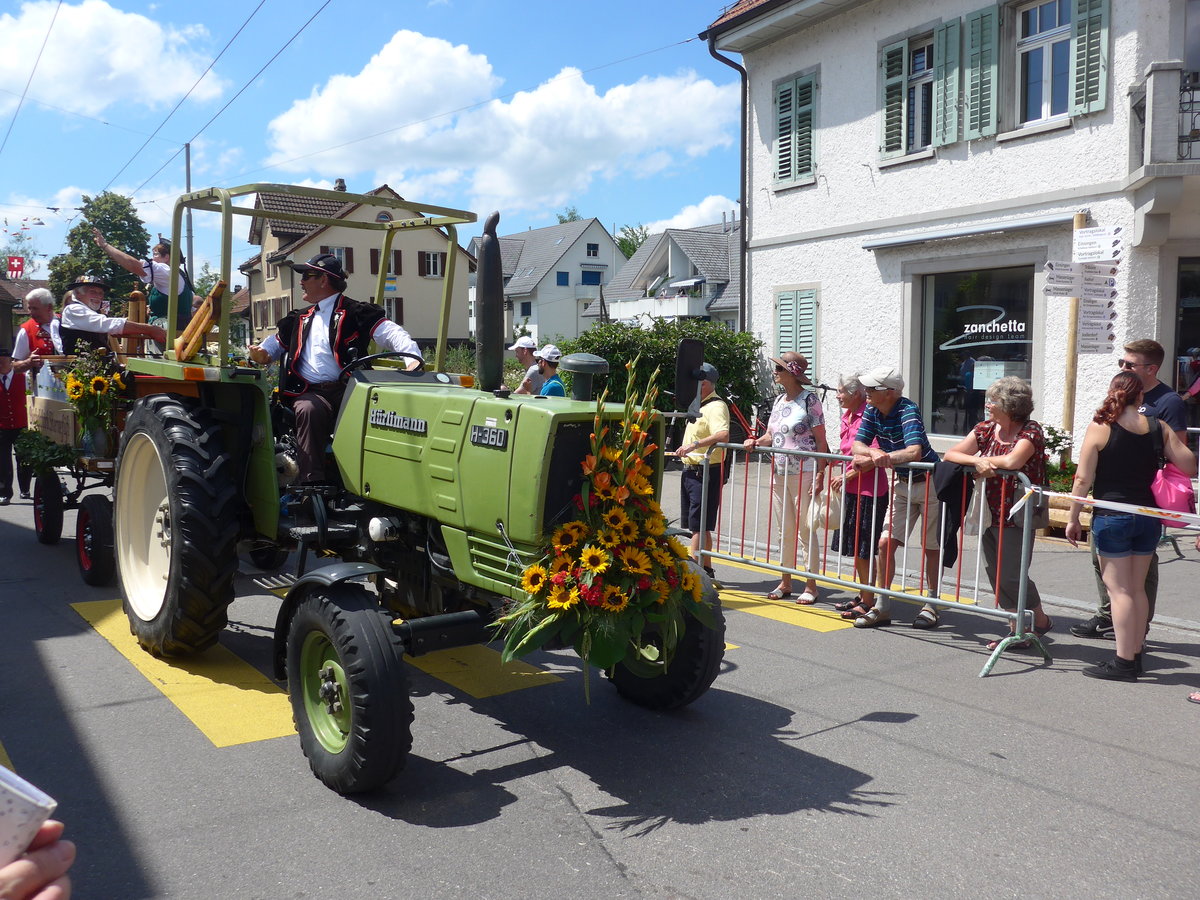 (206'737) - Hrlimann am 23. Juni 2019 am Jodlerfest-Umzug in Winterthur