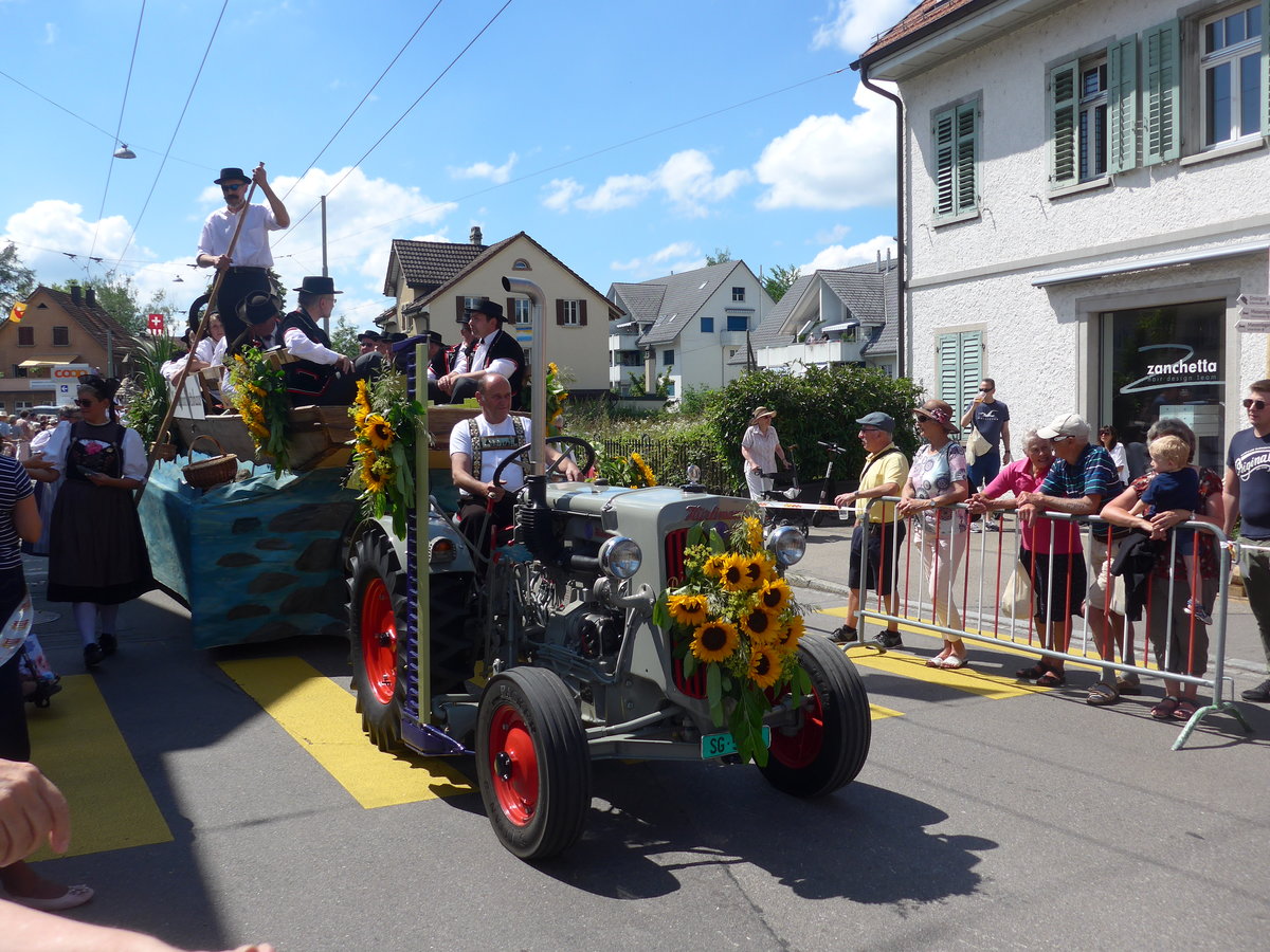 (206'747) - Hrlimann am 23. Juni 2019 am Jodlerfest-Umzug in Winterthur