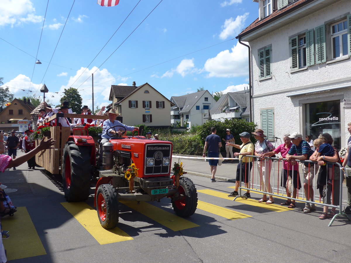 (206'748) - Hrlimann - SH 2140 - am 23. Juni 2019 am Jodlerfest-Umzug in Winterthur