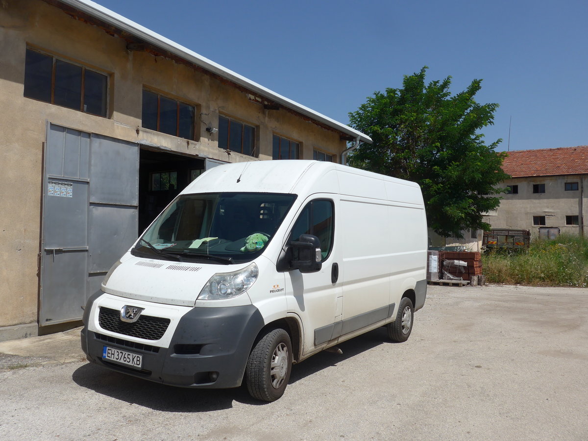(207'010) - Peugeot - EH 3765 KB - am 3. Juli 2019 in Levski