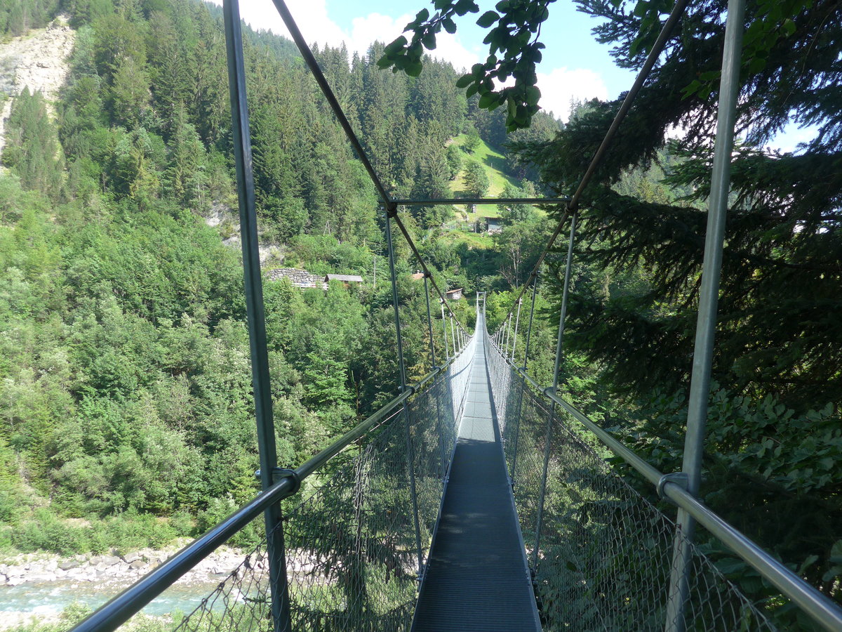 (207'913) - Hngebrcke Hohstalden am 14. Juli 2019 bei Frutigen