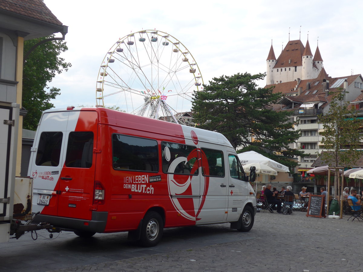 (207'963) - SRK Bern - Nr. 10/BE 26'443 - Mercedes am 18. Juli 2019 in Thun, Waisenhausplatz