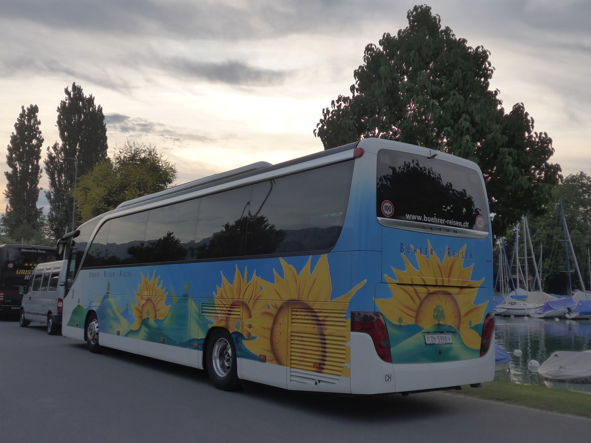 (207'997) - Bhrer, Hirzel - ZH 5998 - Setra am 20. Juli 2019 in Thun, Strandbad