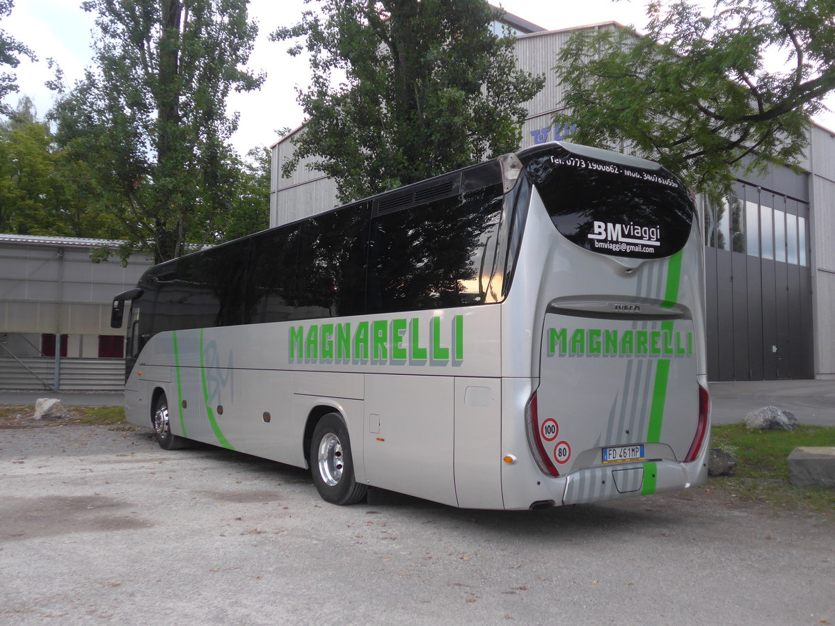 (208'233) - Aus Italien: Magnarelli, Terracina - FD-461 MP - Iveco am 31. Juli 2019 in Thun, Lachenwiese