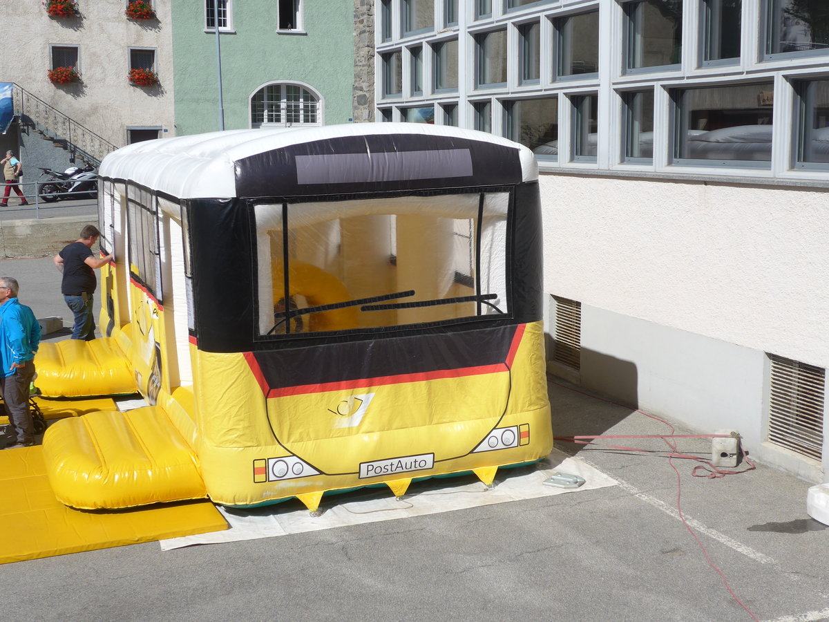 (208'314) - Hpfburg in Postautoform am 3. August 2019 in Simplon Dorf