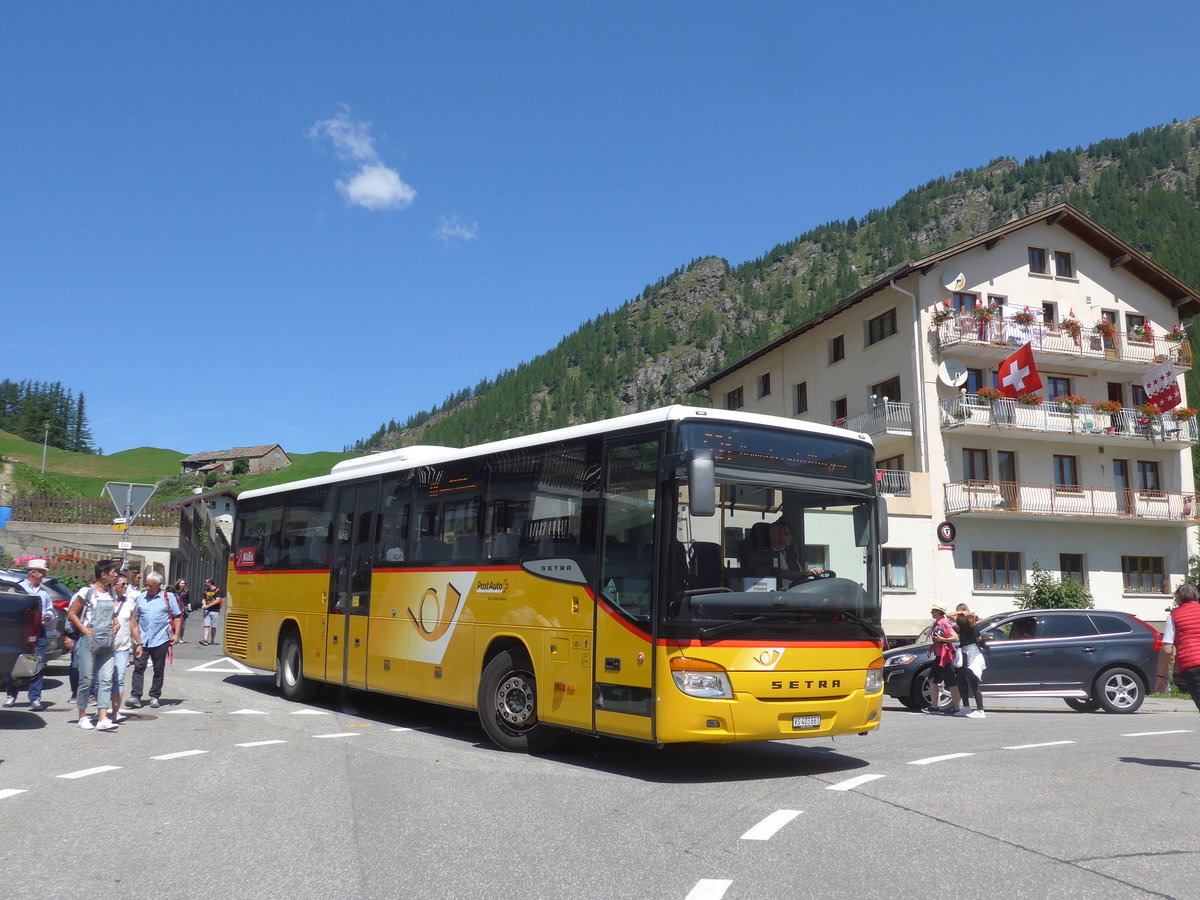 (208'348) - PostAuto Wallis - VS 403'661 - Setra am 3. August 2019 in Simplon Dorf, Post