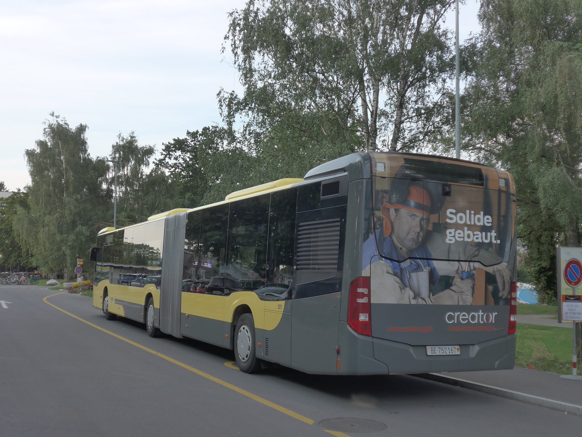 (208'385) - STI Thun - Nr. 167/BE 752'167 - Mercedes am 3. August 2019 in Thun, Lachen