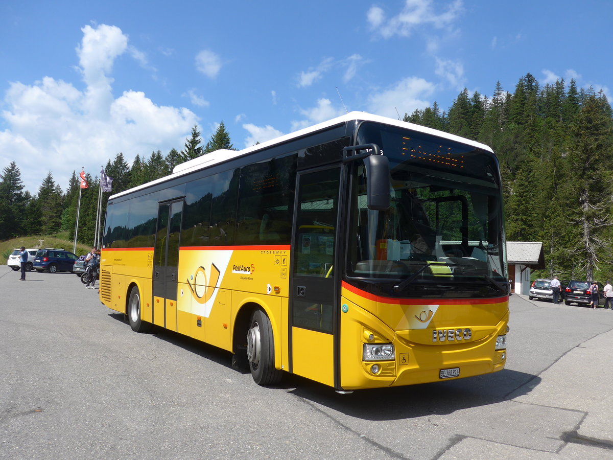 (208'507) - Spring, Schwenden - BE 368'914 - Iveco am 5. August 2019 in Les Diablerets, Col du Pillon