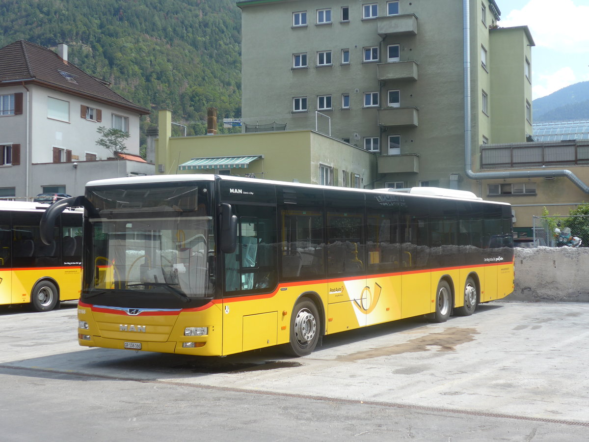 (208'674) - Dnser, Trimmis - GR 106'166 - MAN am 11. August 2019 in Chur, Postgarage