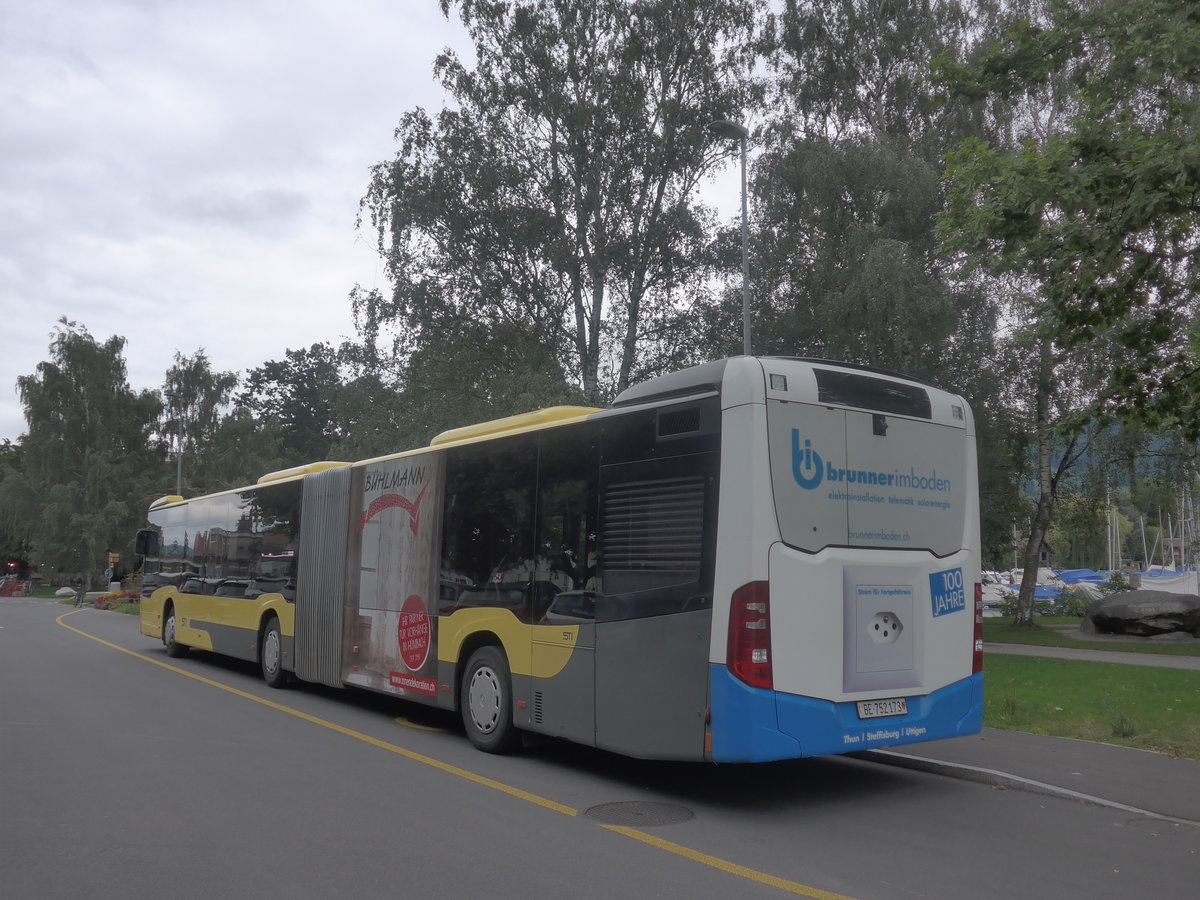 (209'052) - STI Thun - Nr. 173/BE 752'173 - Mercedes am 21. August 2019 in Thun, Lachen