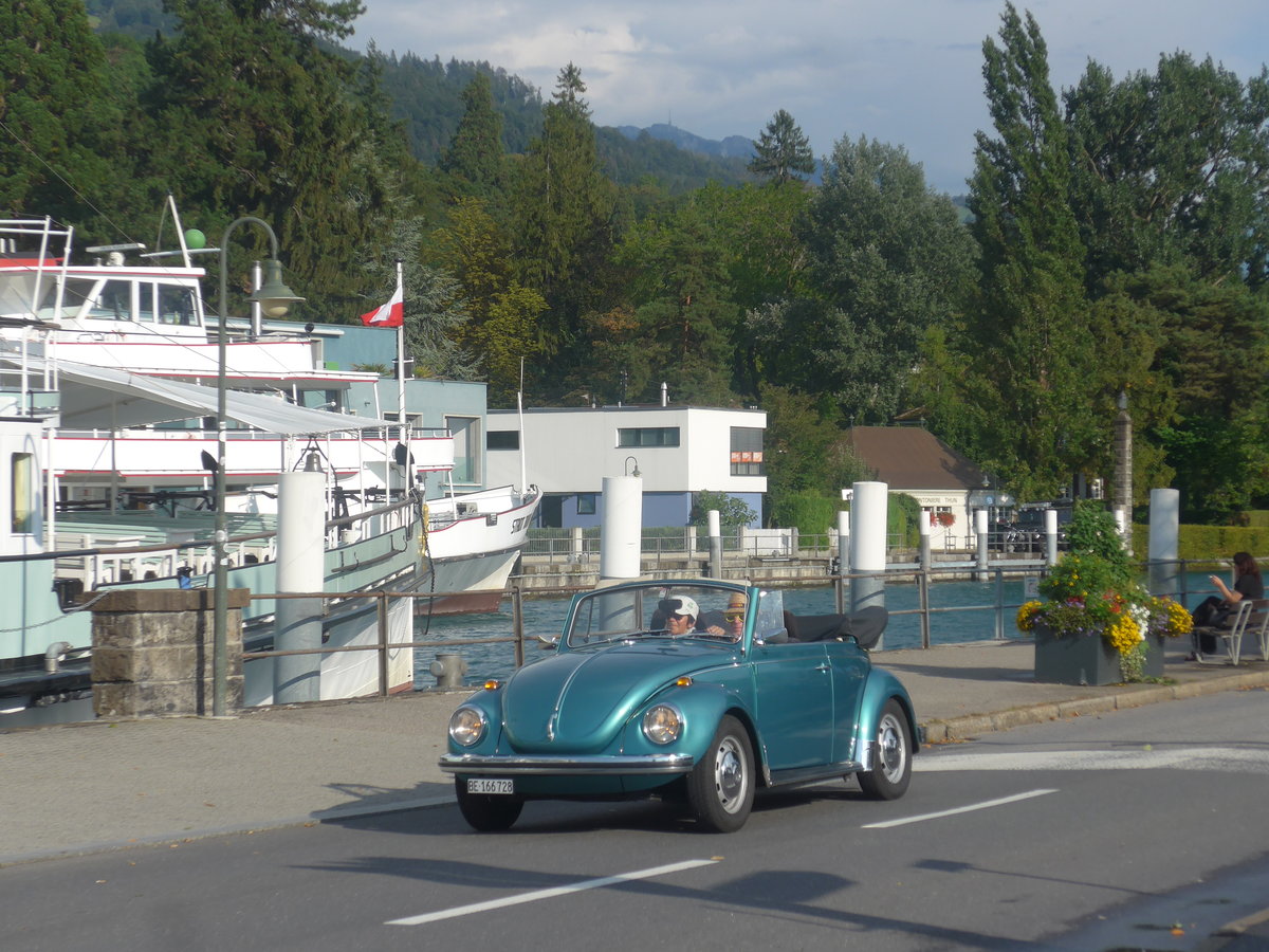 (209'166) - VW-Kfer - BE 166'728 - am 31. August 2019 beim Bahnhof Thun