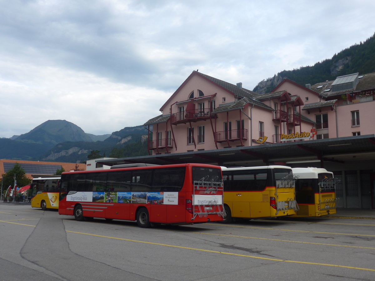 (209'182) - AFA Adelboden - Nr. 24/BE 26'701 - Setra am 1. September 2019 in Meiringen, Postautostation (Einsatz PostAuto fr Engstlenalp-Bus)