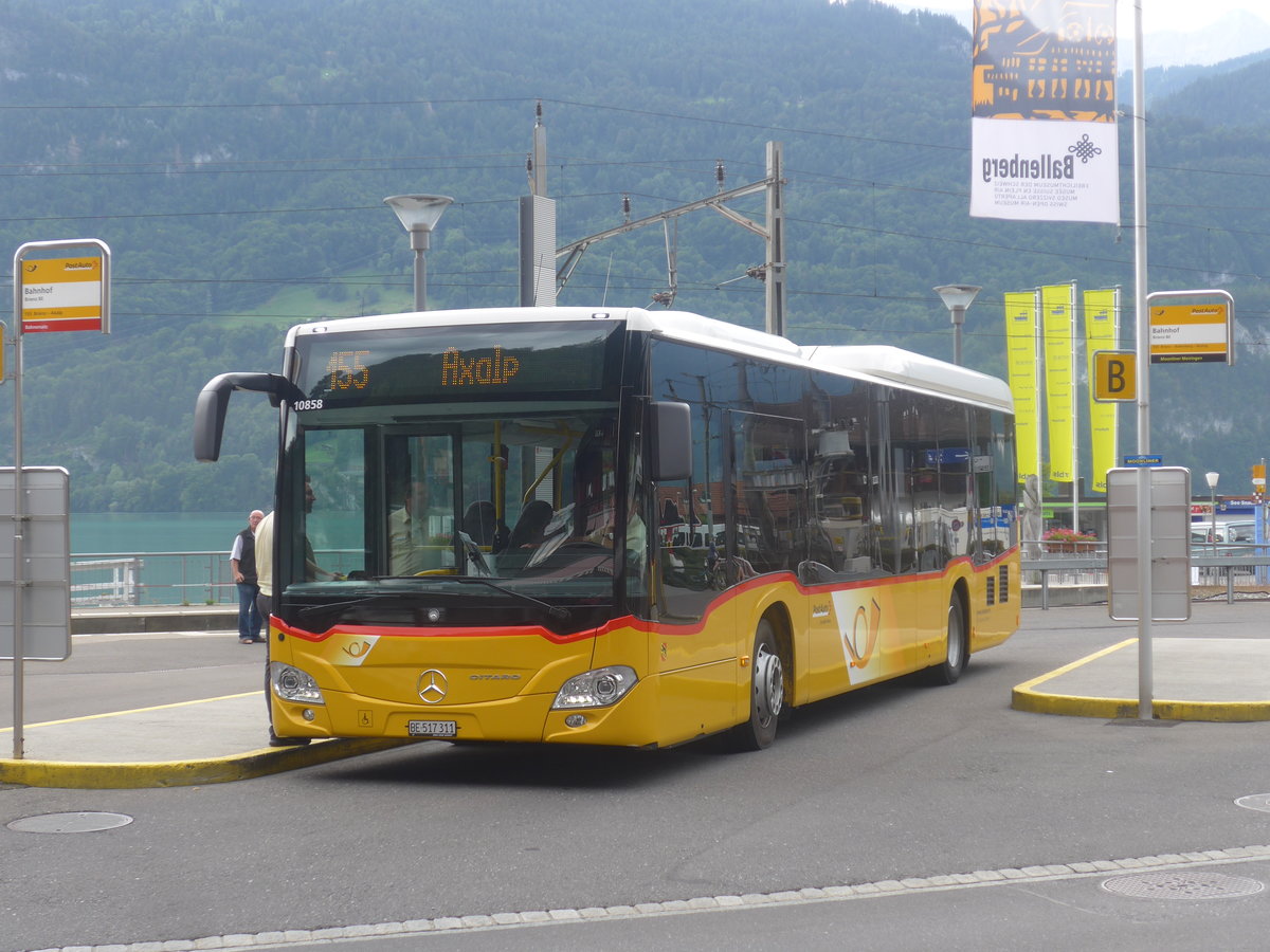 (209'194) - Flck, Brienz - Nr. 4/BE 517'311 - Mercedes am 1. September 2019 beim Bahnhof Brienz