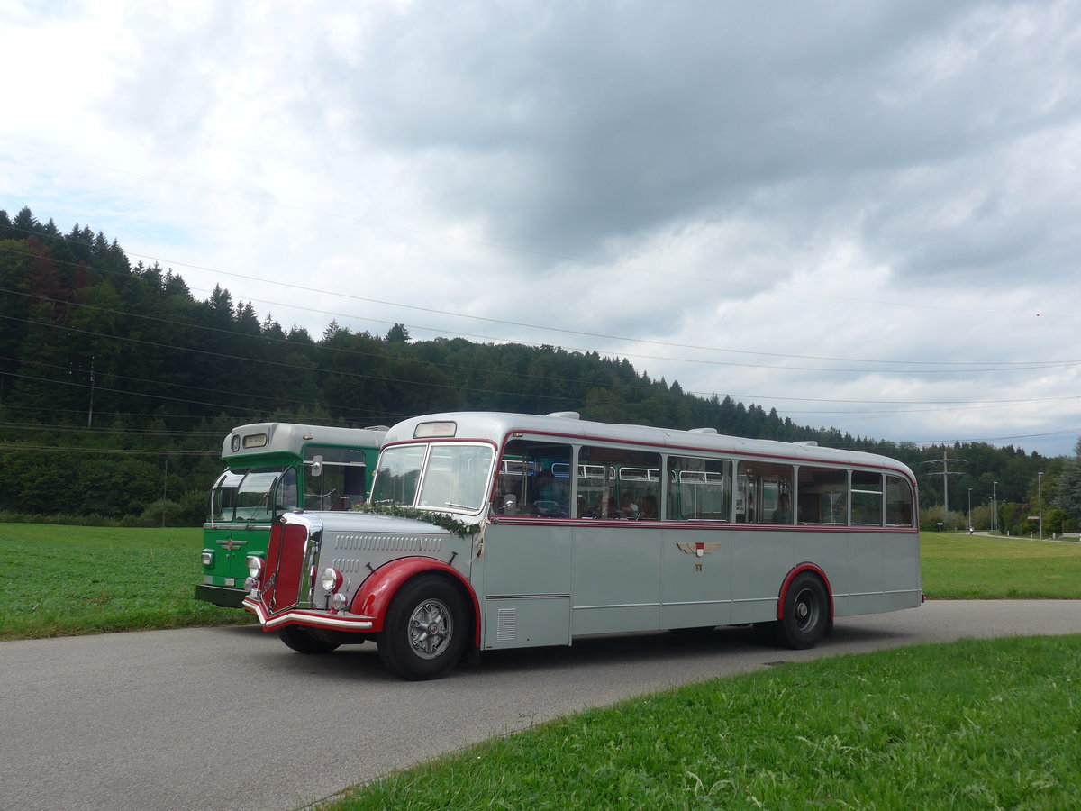 (209'240) - BSU Solothurn - Nr. 11/SO 20'727 - FBW/Hess am 1. September 2019 in Wynigen, Landi