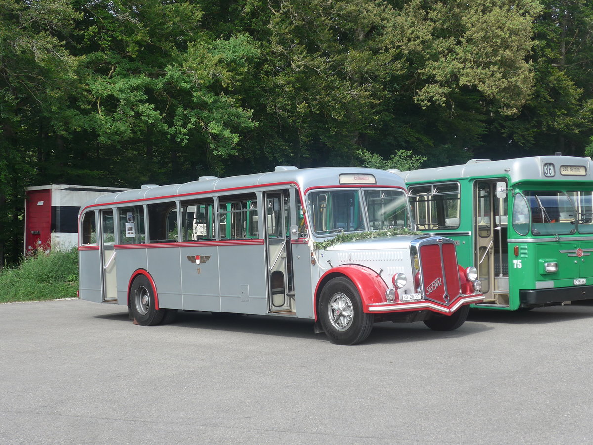 (209'259) - BSU Solothurn - Nr. 11/SO 20'727 - FBW/Hess am 1. September 2019 in Burgdorf, kihof Ziegelgut