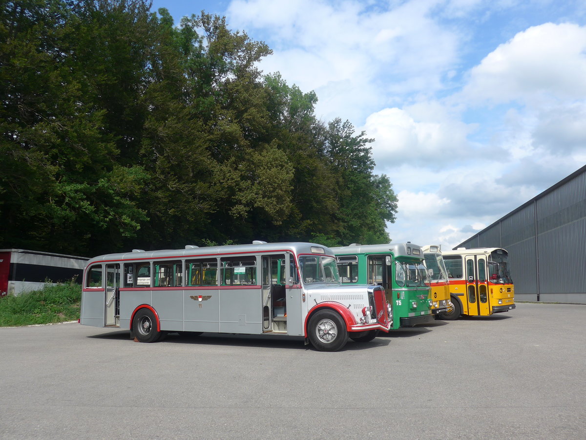 (209'265) - BSU Solothurn - Nr. 11/SO 20'727 - FBW/Hess am 1. September 2019 in Burgdorf, kihof Ziegelgut