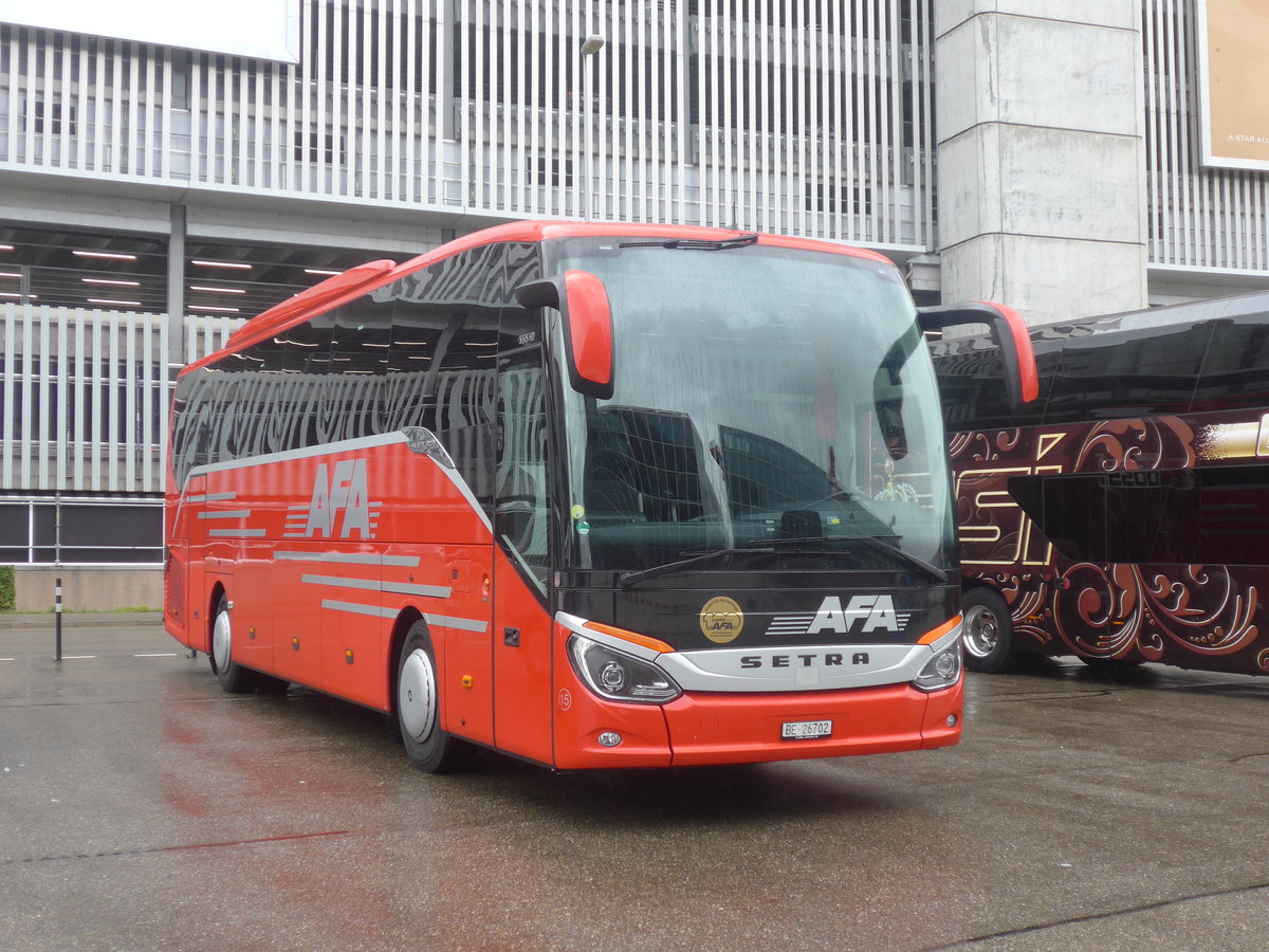 (209'408) - AFA Adelboden - Nr. 15/BE 26'702 - Setra am 8. September 2019 in Zrich, Flughafen