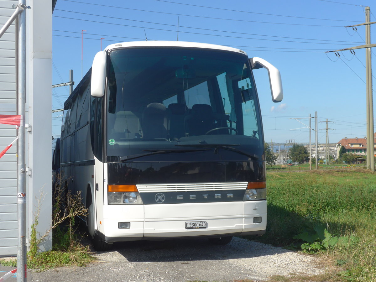 (209'666) - Edelline, Liebefeld - Nr. 40/FR 300'640 - Setra am 15. September 2019 in Kerzers, Garage