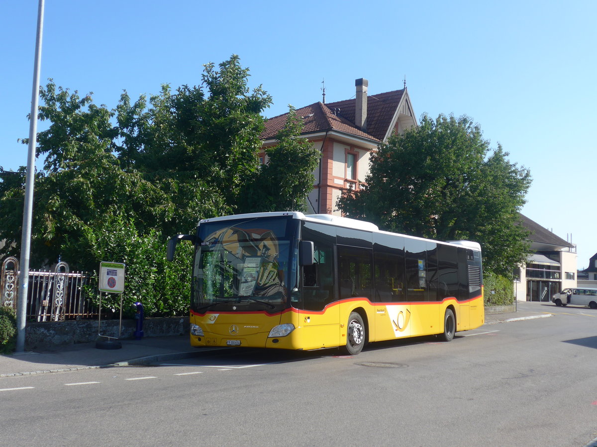 (209'703) - Wieland, Murten - FR 300'634 - Mercedes am 15. September 2019 beim Bahnhof Kerzers