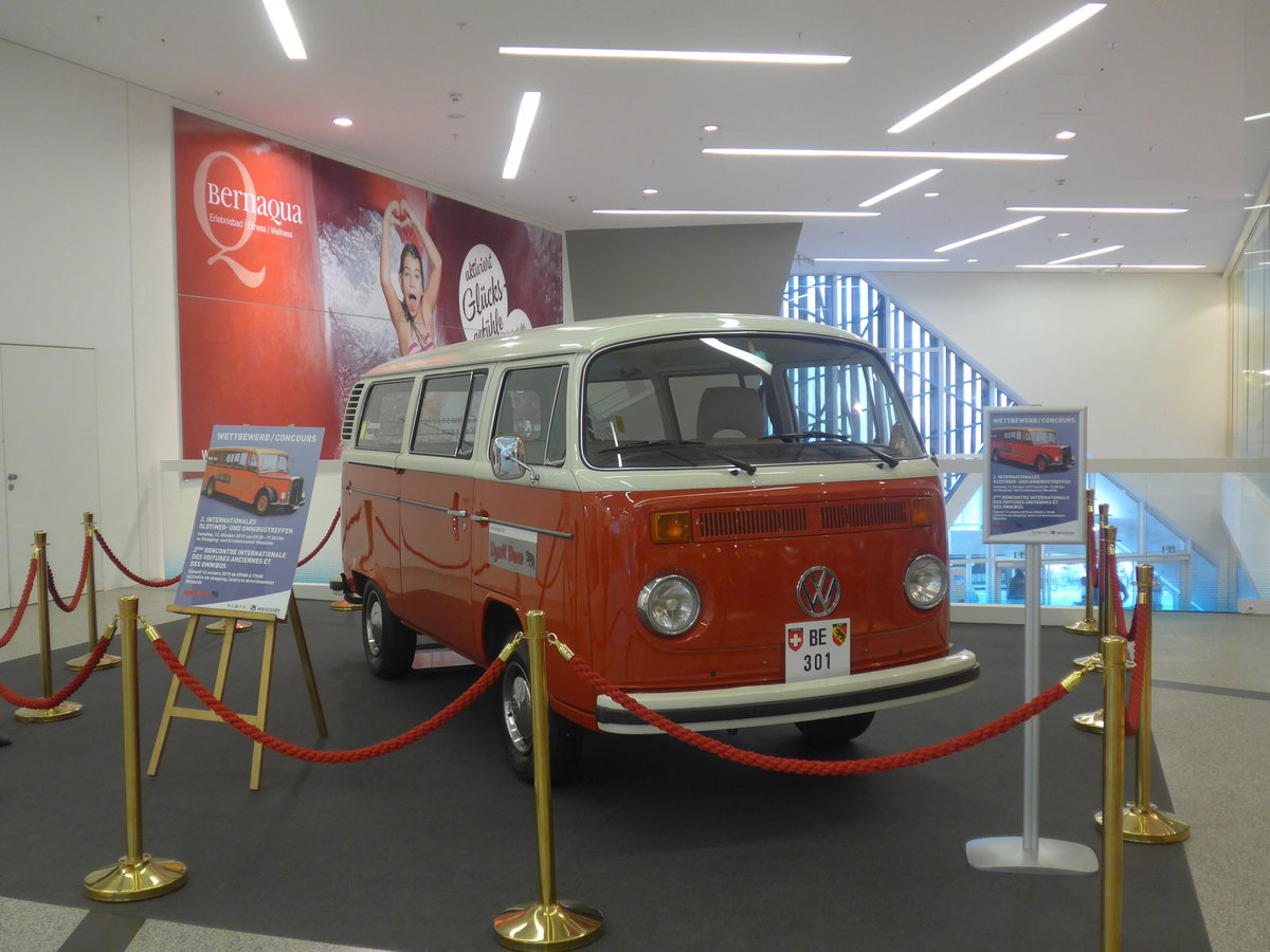 (210'104) - Interbus, Kerzers -  BE 301  - VW am 12. Oktober 2019 in Bern, Westside (Einsatz Dysli)