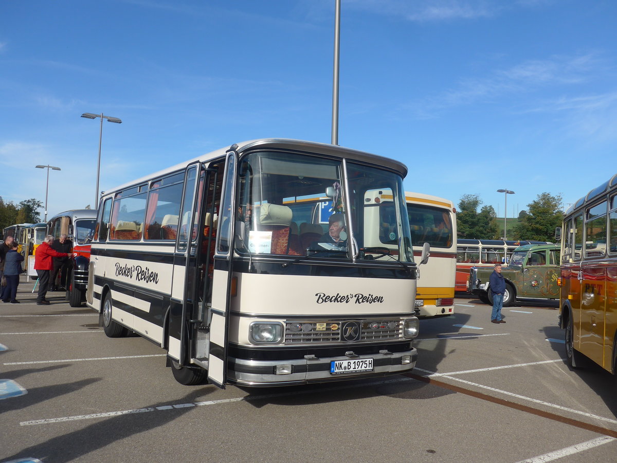 (210'124) - Aus Deutschland: Becker, Spiesen - NK-B 1975H - Setra am 12. Oktober 2019 in Bern, Westside