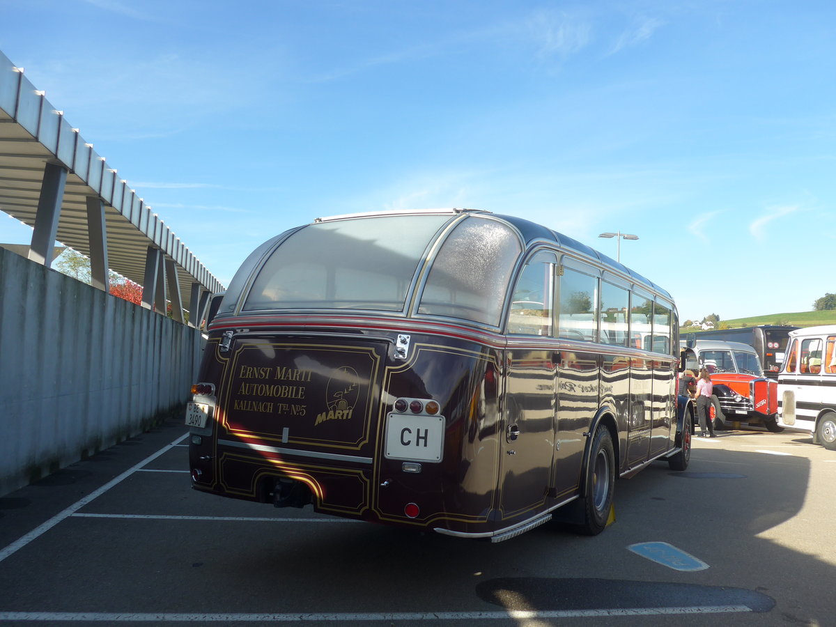 (210'143) - Marti, Kallnach - Nr. 40/BE 3490 - Saurer/Lauber am 12. Oktober 2019 in Bern, Westside