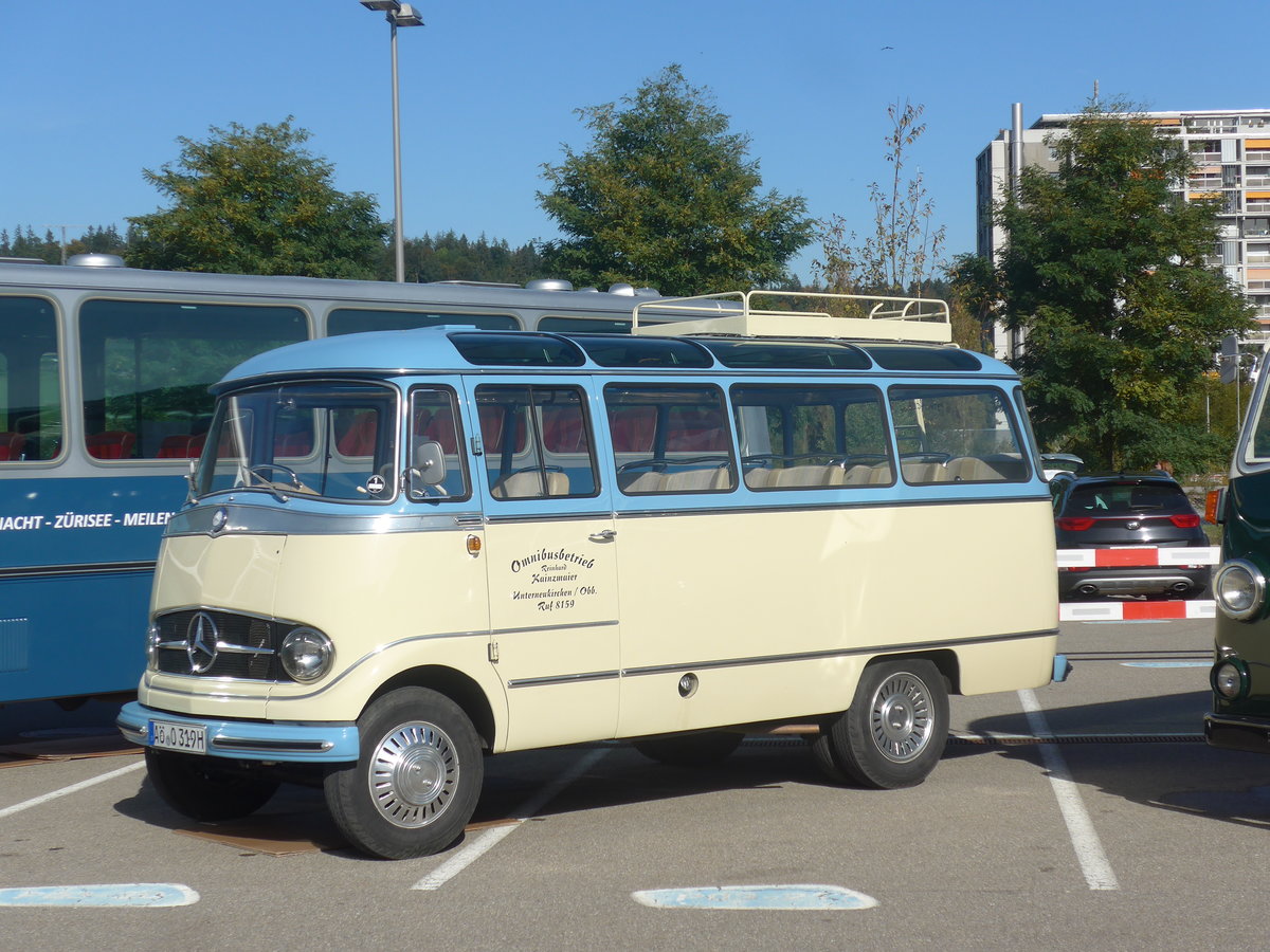 (210'167) - Aus Deutschland: Kainzmaier, Unterneukirchen - A-O 319H - Mercedes am 12. Oktober 2019 in Bern, Westside