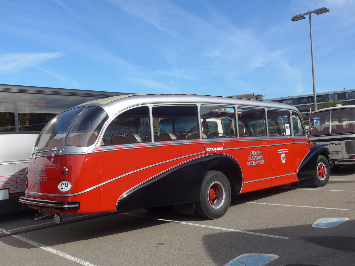 (210'191) - Meier, Grt - Nr. 12/ZH 27'216 - FBW/R&J (ex Wespe, Altsttten; ex AFA Adelboden Nr. 12) am 12. Oktober 2019 in Bern, Westside