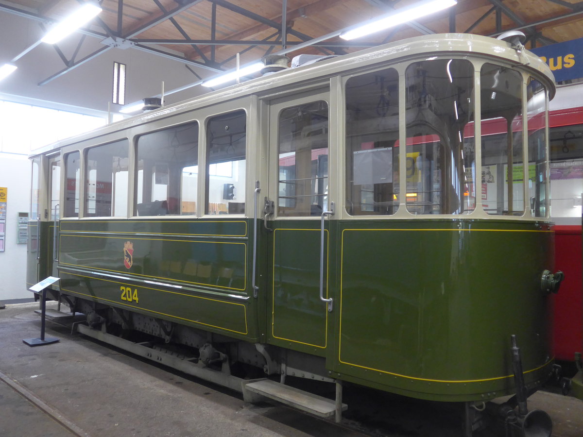 (210'414) - SVB-Tramanhnger - Nr. 204 - am 20. Oktober 2019 in Bern, Weissenbhl